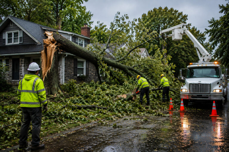 Emergency Tree Removal in Buffalo NY What to Do When a Tree Falls